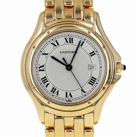 cartier used watches|pre owned cartier ladies watches.